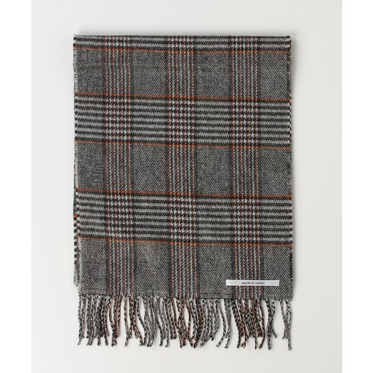 無地 チェック マフラー 日本製 メンズ レディース ユニセックス  | 8（eight）  | 詳細画像20 