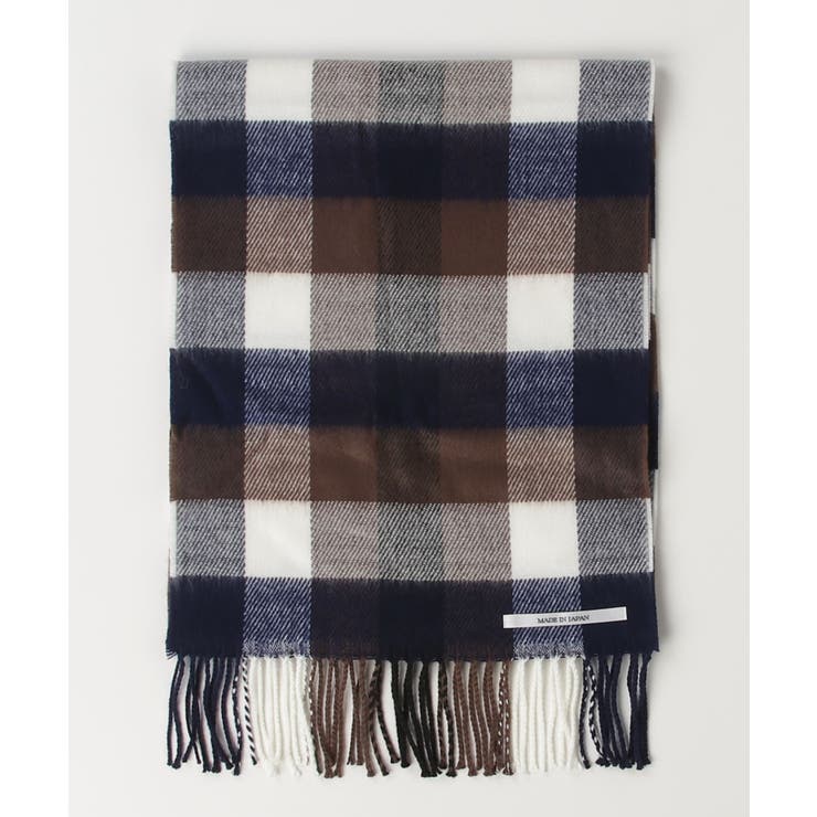 無地 チェック マフラー 日本製 メンズ レディース ユニセックス  | 8（eight）  | 詳細画像25 