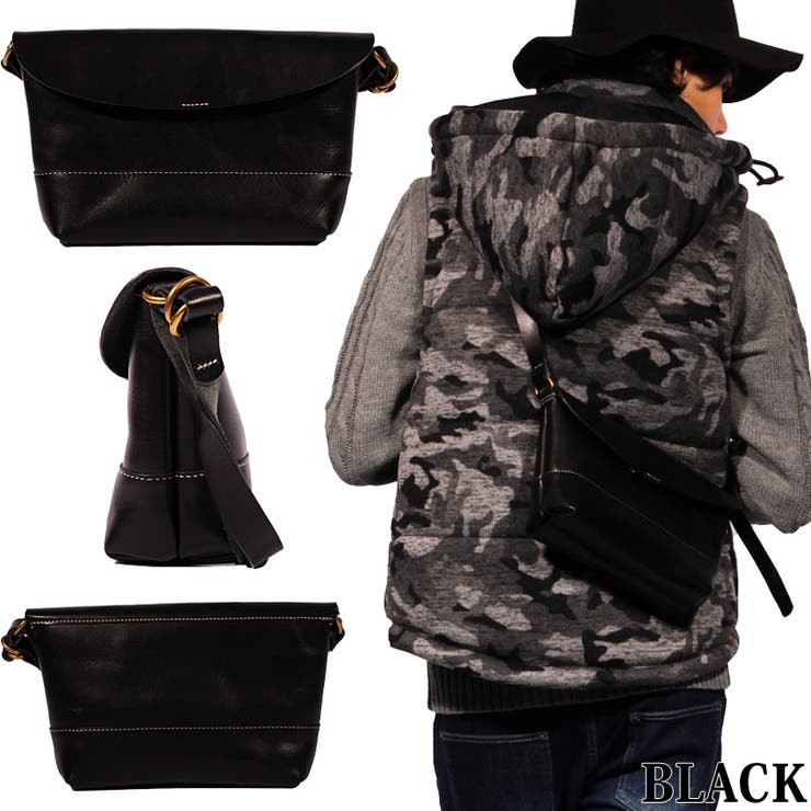 メッセンジャーバッグ メンズ レザー | 8（eight）  | 詳細画像4 