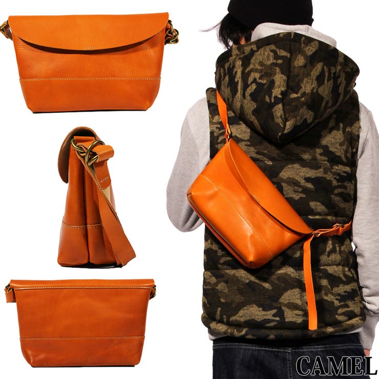 メッセンジャーバッグ メンズ レザー | 8（eight）  | 詳細画像6 