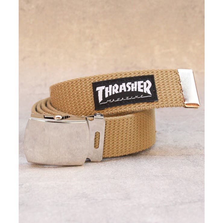 ベージュ | THRASHER GIベルト メンズ レディース ベルト ガチャベルト   | 8（eight） 
