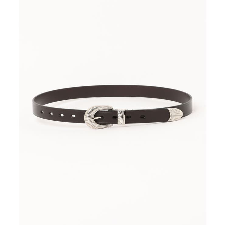 ウエスタンベルト メンズ ベルト レザー 革 皮 ナロー 25ｍｍ  | 8（eight）  | 詳細画像10 