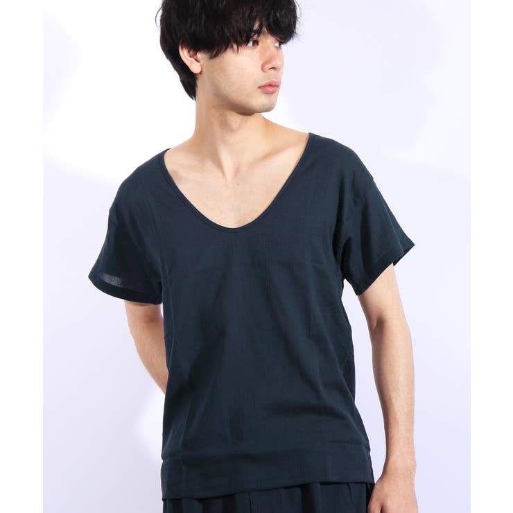 ネイビー | 和装Tシャツ メンズ Tシャツ全2色 | 8（eight） 