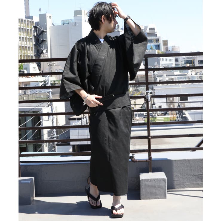 紗綾型ブラック | 浴衣 3点セット 浴衣 | 8（eight） 