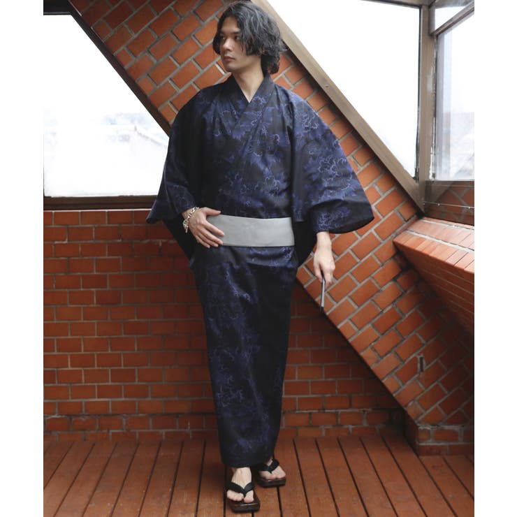 牡丹ネイビー | 浴衣 3点セット 浴衣 | 8（eight） 