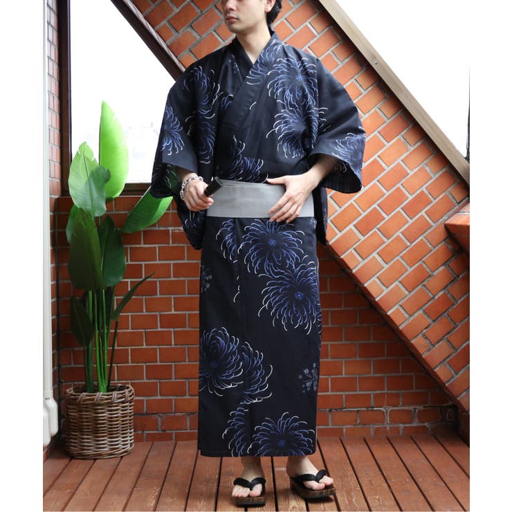 花火ネイビー | 浴衣 3点セット 浴衣 | 8（eight） 