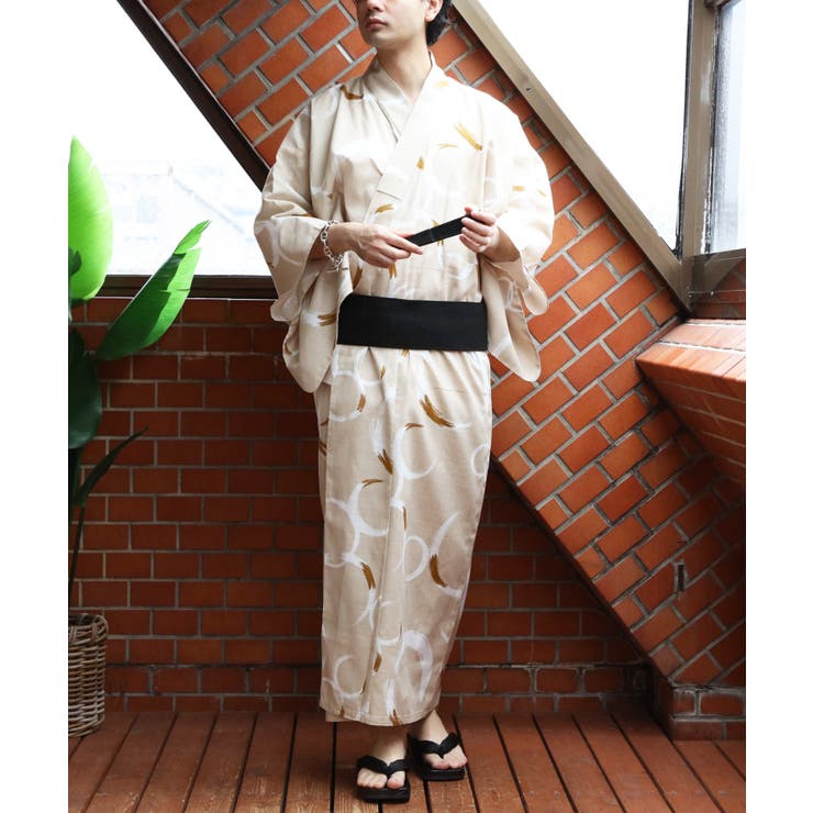 輪ちらしキナリ | 浴衣 3点セット 浴衣 | 8（eight） 