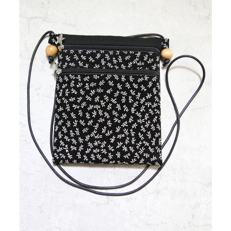 トンボ | 印伝調 ファスナーポシェット メンズ 信玄袋 浴衣 花火大会に | 8（eight） 