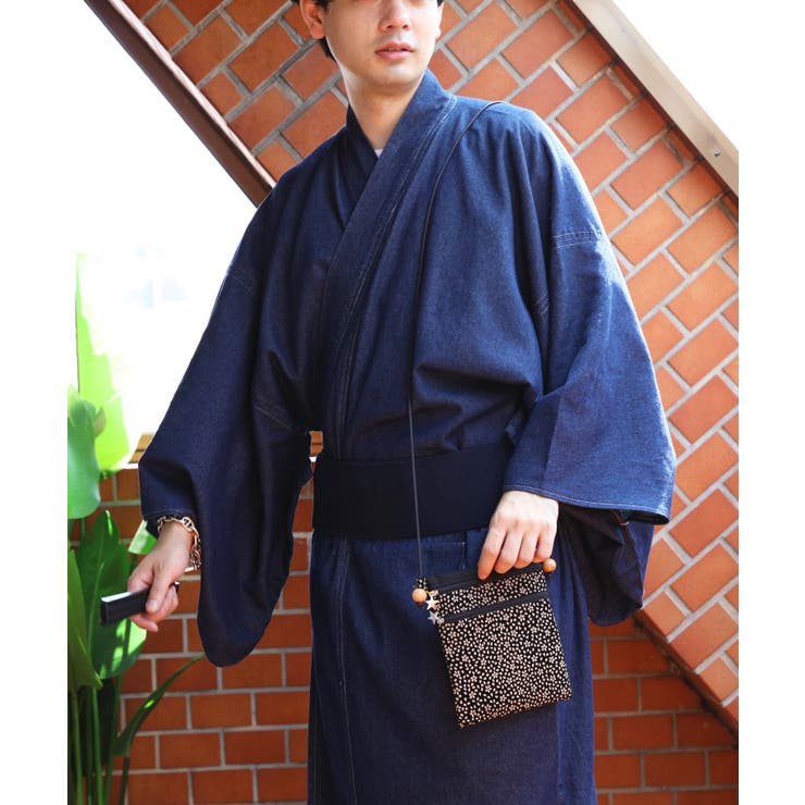 印伝調 ファスナーポシェット メンズ 信玄袋 浴衣 花火大会に | 8（eight）  | 詳細画像16 