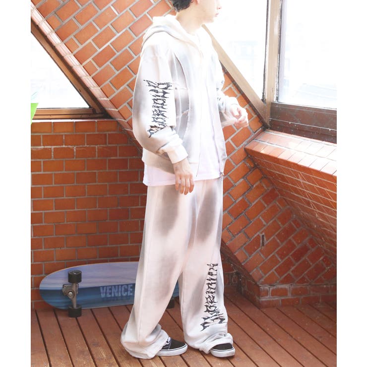 スプレー加工 スウェットパンツ メンズ セットアップ | 8（eight）  | 詳細画像13 