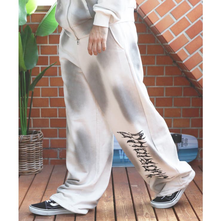 スプレー加工 スウェットパンツ メンズ セットアップ | 8（eight）  | 詳細画像4 