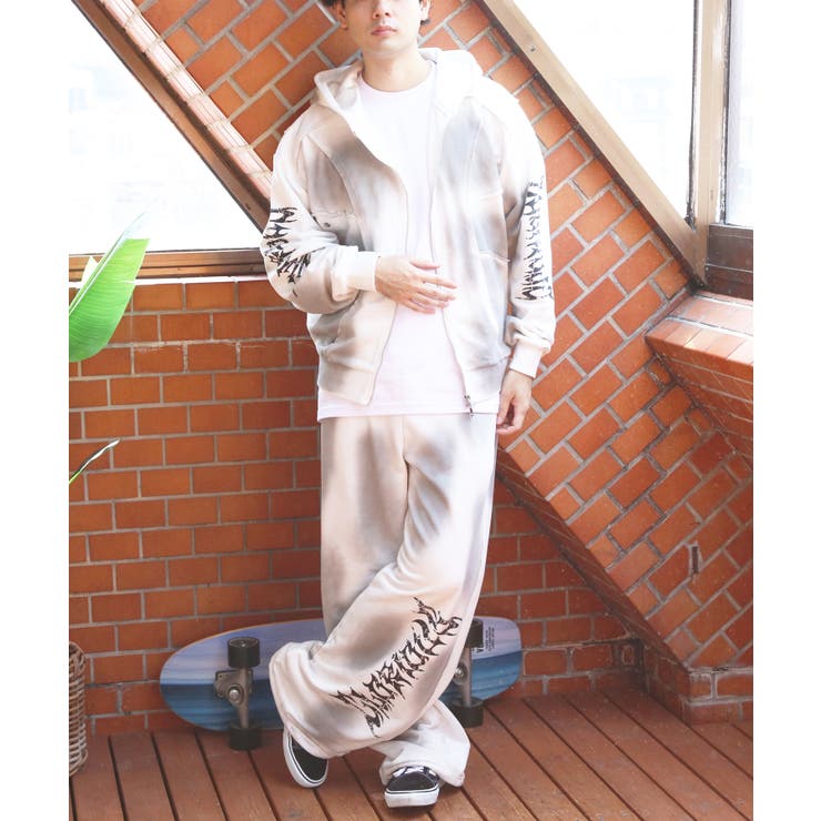 スプレー加工 スウェットパンツ メンズ セットアップ | 8（eight）  | 詳細画像7 
