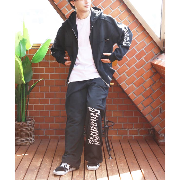 スプレー加工 スウェットパンツ メンズ セットアップ | 8（eight）  | 詳細画像18 