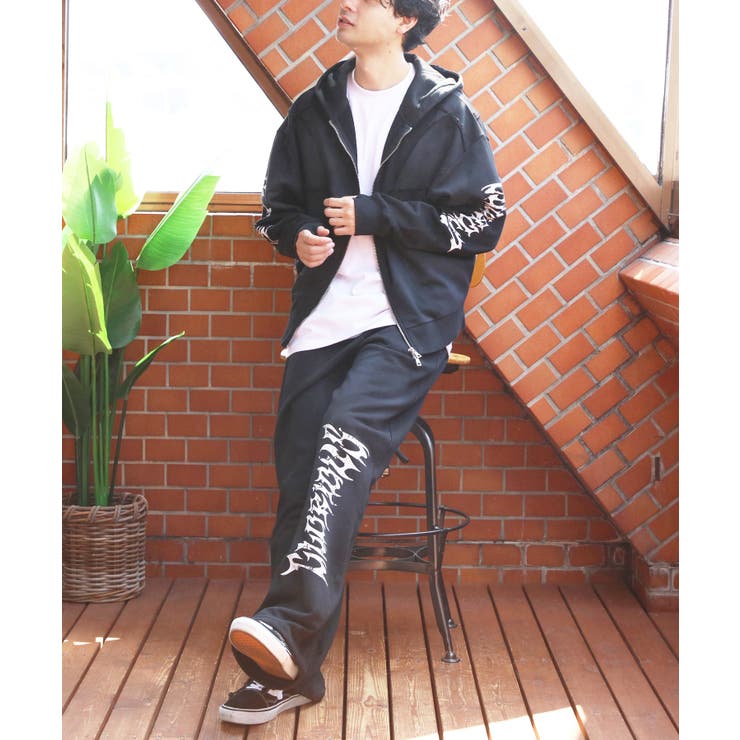 スプレー加工 スウェットパンツ メンズ セットアップ | 8（eight）  | 詳細画像19 