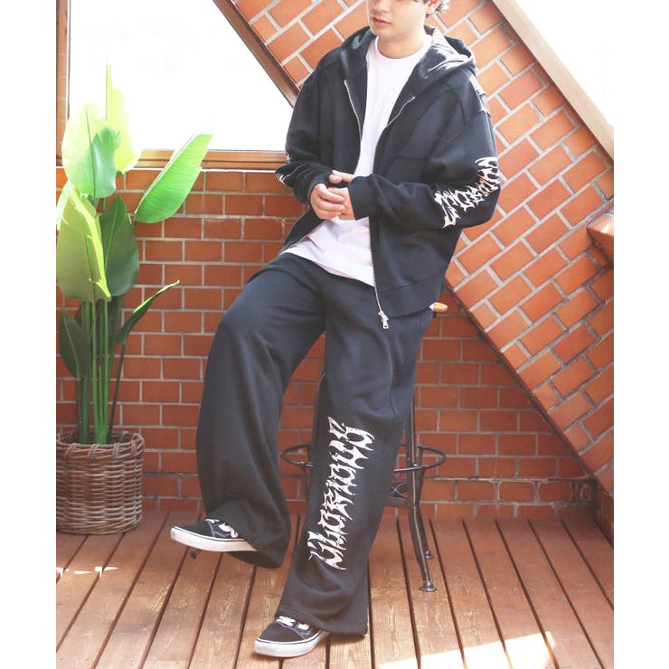 スプレー加工 スウェットパンツ メンズ セットアップ | 8（eight）  | 詳細画像20 