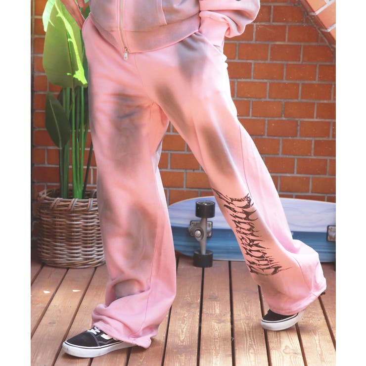 スプレー加工 スウェットパンツ メンズ セットアップ | 8（eight）  | 詳細画像28 