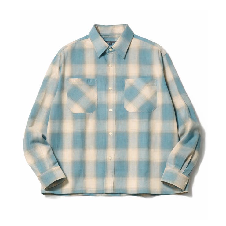 オンブレチェックシャツ メンズ シャツ 長袖 アメカジ ストリート  | 8（eight）  | 詳細画像56 