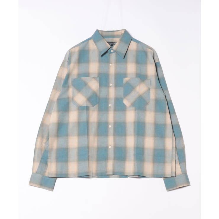 オンブレチェックシャツ メンズ シャツ 長袖 アメカジ ストリート  | 8（eight）  | 詳細画像61 