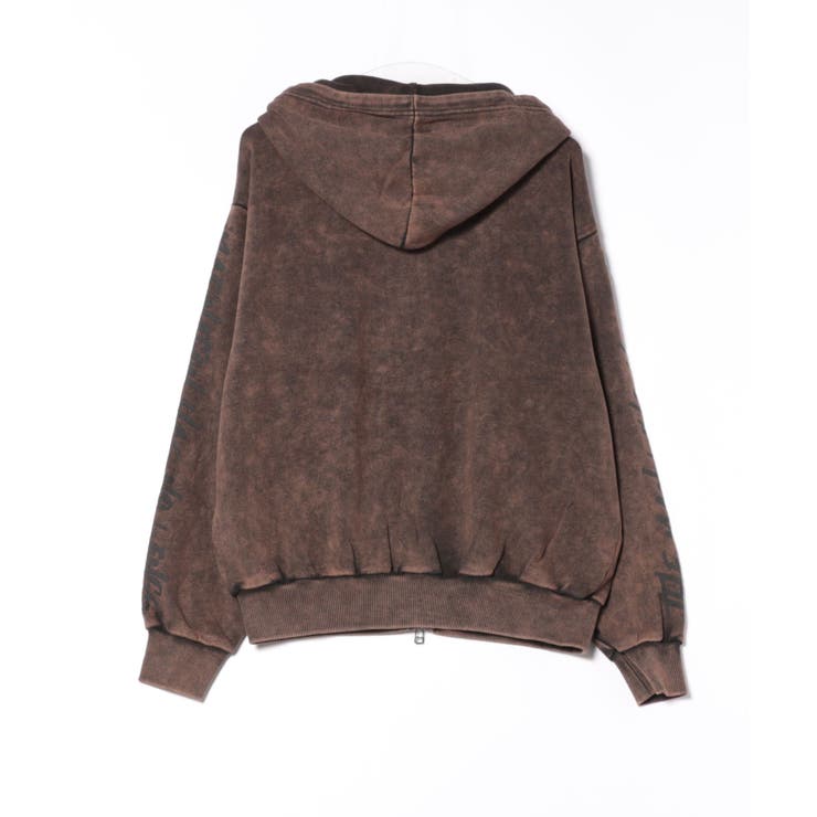 グランジ加工ZIPプルパーカー メンズ パーカー ダブルジップ  | 8（eight）  | 詳細画像57 