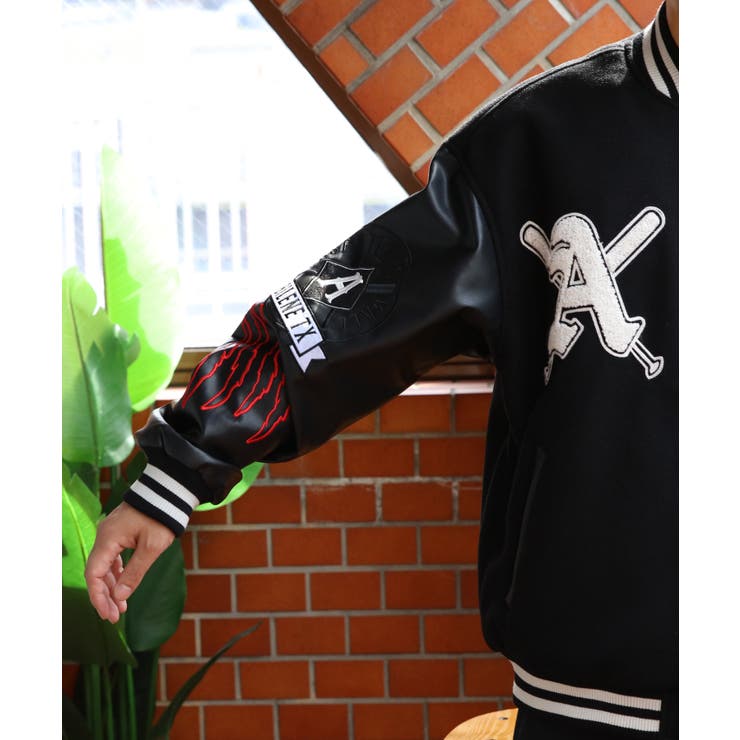 スタジャン メンズ スタジアムジャンパー メルトン ストリート  | 8（eight）  | 詳細画像45 