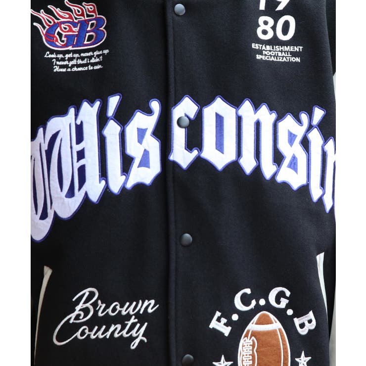 スタジャン メンズ レディース ワッペン 刺繍 アウター アメカジ | 8（eight）  | 詳細画像54 