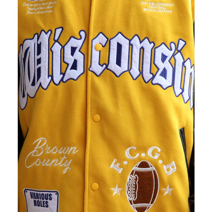 スタジャン メンズ レディース ワッペン 刺繍 アウター アメカジ | 8（eight）  | 詳細画像56 