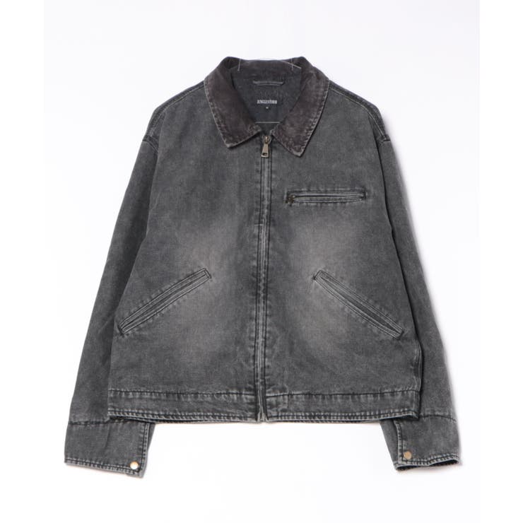 ダックジャケット メンズ ブルゾン デニム 衿コーデュロイ  | 8（eight）  | 詳細画像1 