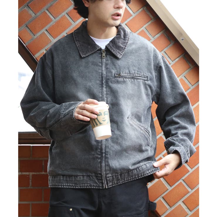 ダックジャケット メンズ ブルゾン デニム 衿コーデュロイ  | 8（eight）  | 詳細画像3 