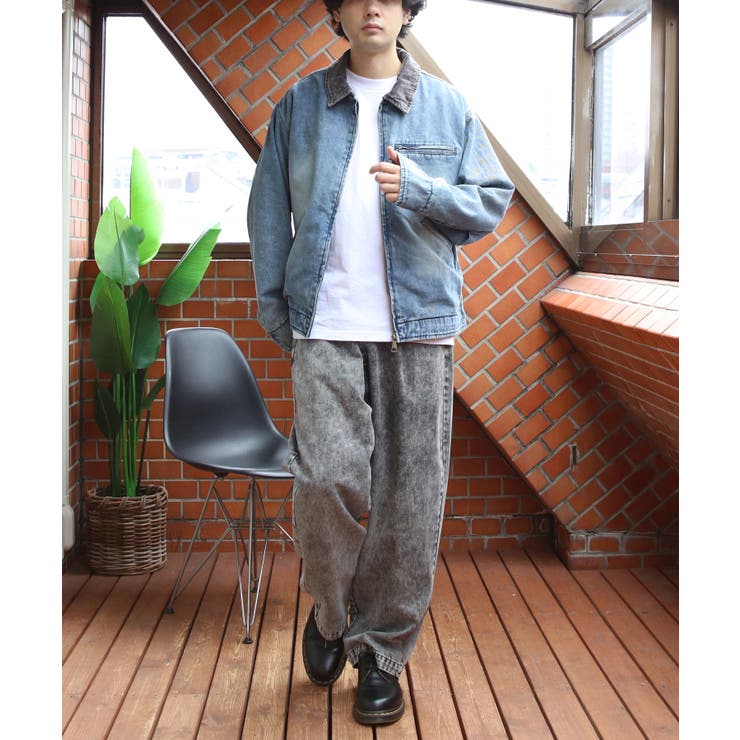 ダックジャケット メンズ ブルゾン デニム 衿コーデュロイ  | 8（eight）  | 詳細画像34 