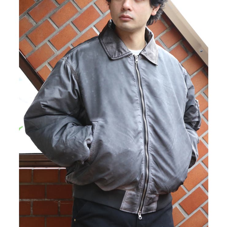 ヴィンテージ加工 フライトジャケット ファー脱着  N-2B ブルゾン | 8（eight）  | 詳細画像7 