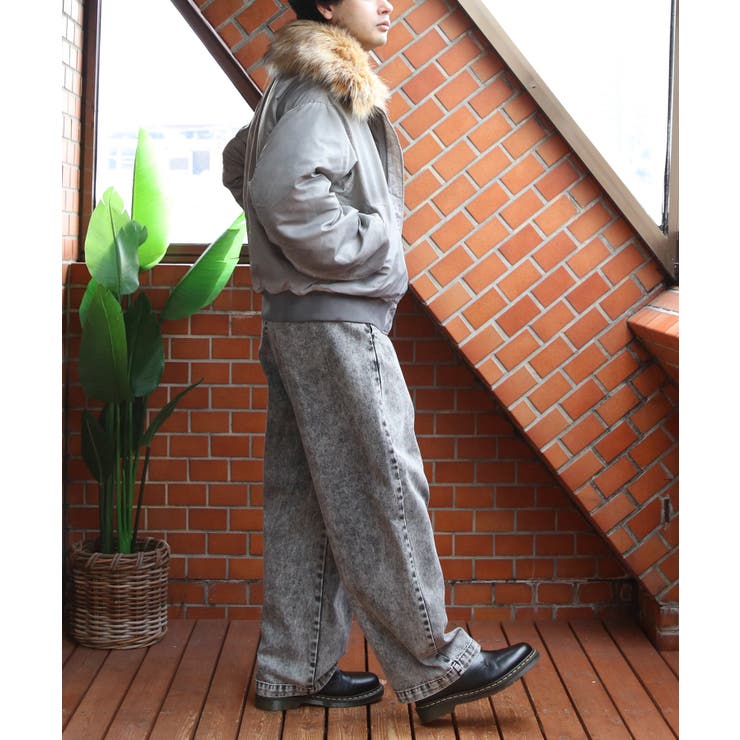 ヴィンテージ加工 フライトジャケット ファー脱着  N-2B ブルゾン | 8（eight）  | 詳細画像31 