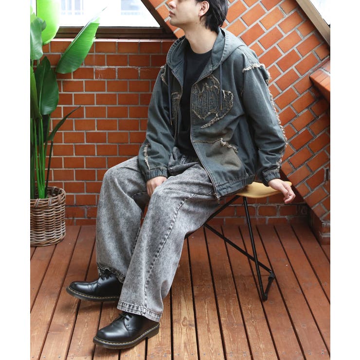 トライバルフリンジデニムZIPパーカー メンズ ブルゾン アウター  | 8（eight）  | 詳細画像19 