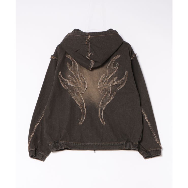 トライバルフリンジデニムZIPパーカー メンズ ブルゾン アウター  | 8（eight）  | 詳細画像41 