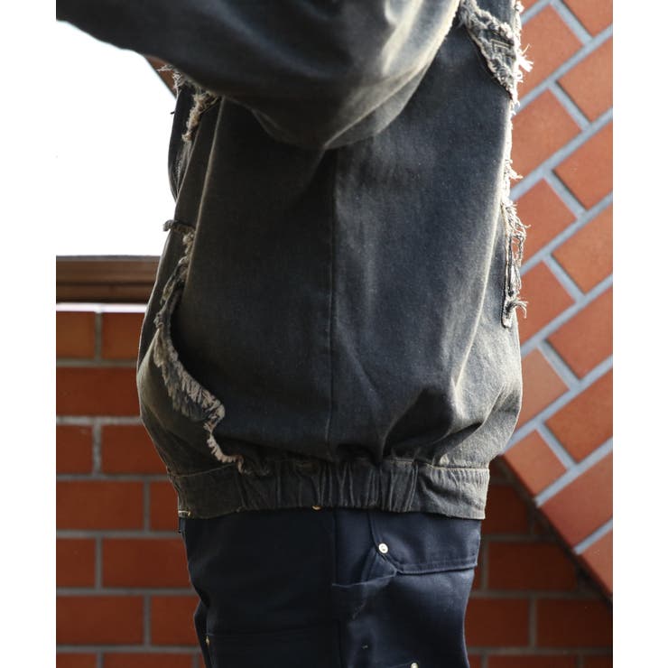 トライバルフリンジデニムZIPパーカー メンズ ブルゾン アウター  | 8（eight）  | 詳細画像28 