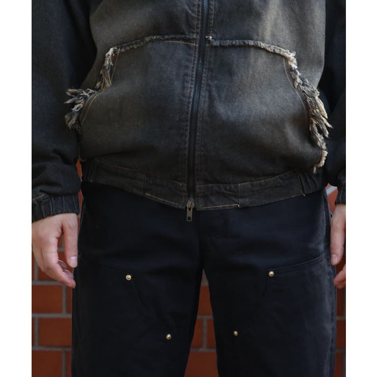 トライバルフリンジデニムZIPパーカー メンズ ブルゾン アウター  | 8（eight）  | 詳細画像33 