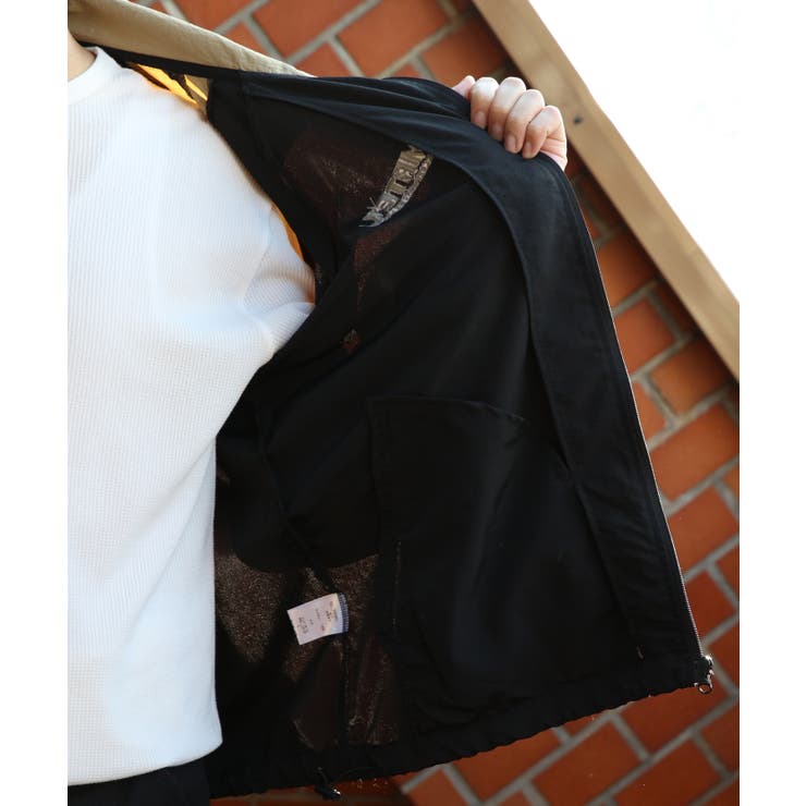 ウェーブ切替 ナイロンブルゾン メンズ ブルゾン ドローコード | 8（eight）  | 詳細画像44 