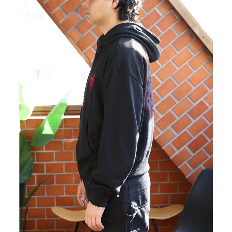 ハートロゴワッペンZIPパーカー メンズ パーカー ロゴ 刺繍  | 8（eight）  | 詳細画像23 