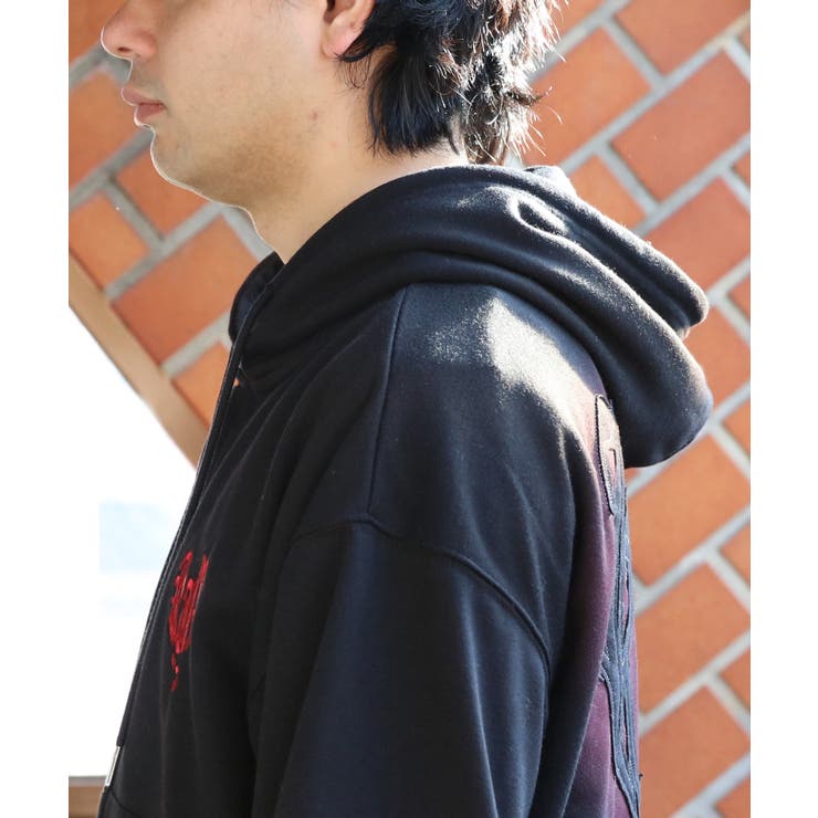 ハートロゴワッペンZIPパーカー メンズ パーカー ロゴ 刺繍  | 8（eight）  | 詳細画像27 