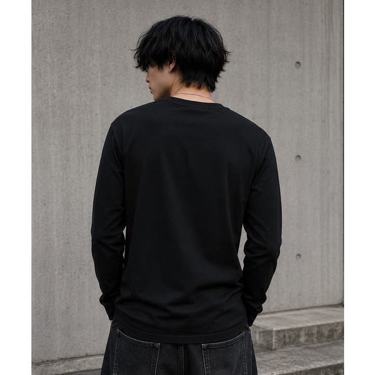 ヘンリーネックTシャツ メンズ Tシャツ ライトストーン ロンT | 8（eight）  | 詳細画像5 