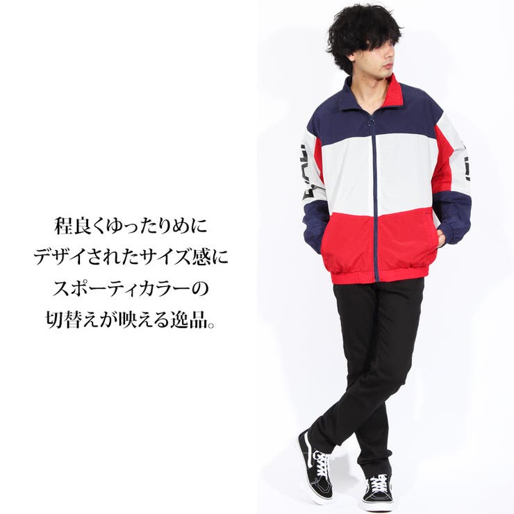 切替ブルゾン メンズ ジャケット全3色[品番：EH000004813]｜8（eight