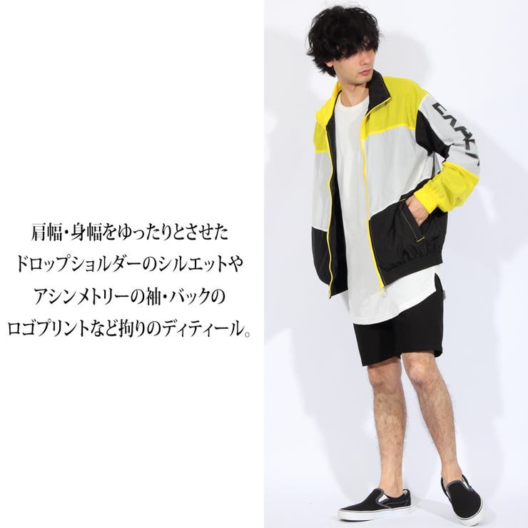切替ブルゾン メンズ ジャケット全3色[品番：EH000004813]｜8