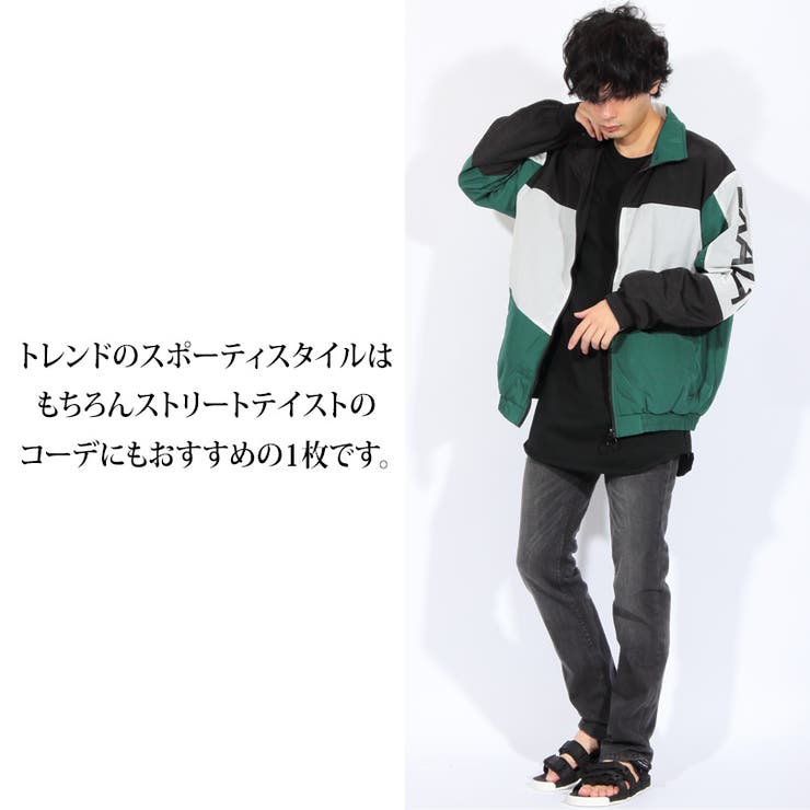 切替ブルゾン メンズ ジャケット全3色[品番：EH000004813]｜8（eight