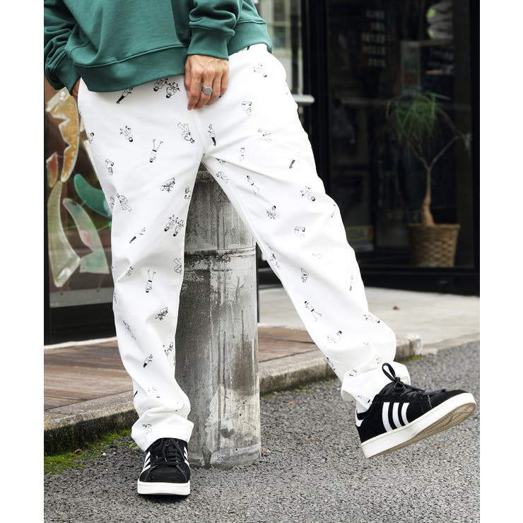 シェフパンツ メンズ ワイドパンツ[品番：EH000005323]｜8（eight