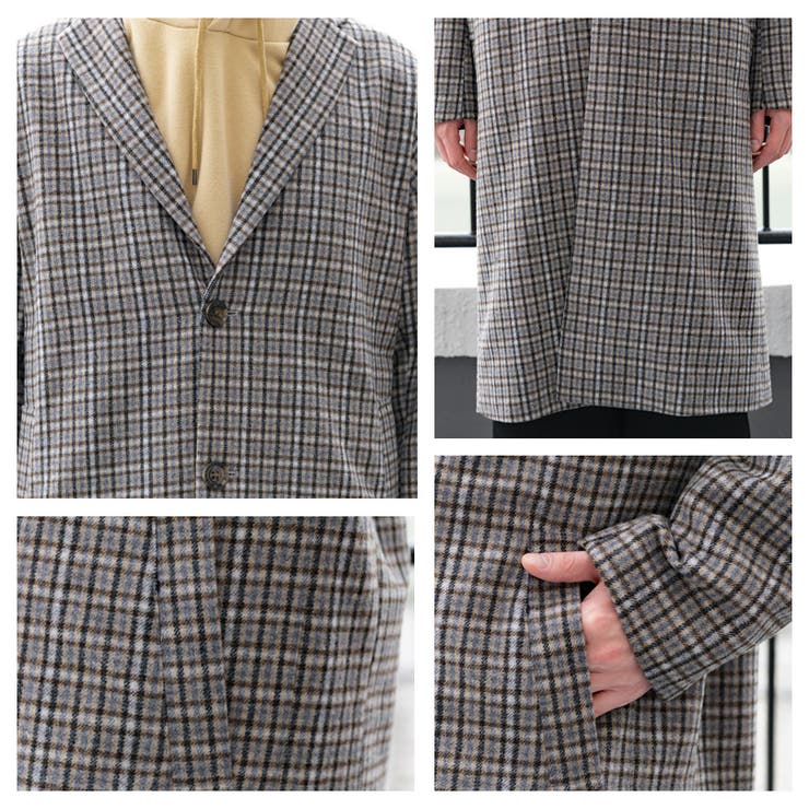 チェスターコート メンズ コート[品番：EH000005425]｜8（eight