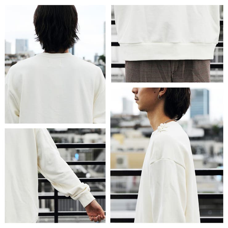 チャイニーズスウェット メンズ トレーナー[品番：EH000005609