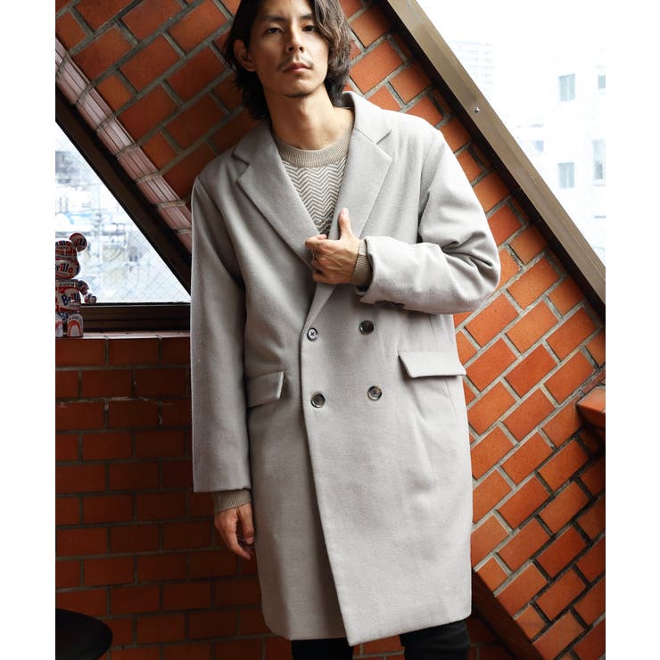 ダブルチェスター メンズ コート 品番 Eh 8 Eight エイト のメンズ ファッション通販 Shoplist ショップリスト