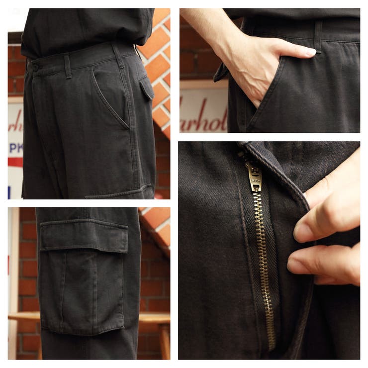 ツイルカーゴパンツ メンズ ワイドパンツ | 8（eight）  | 詳細画像8 