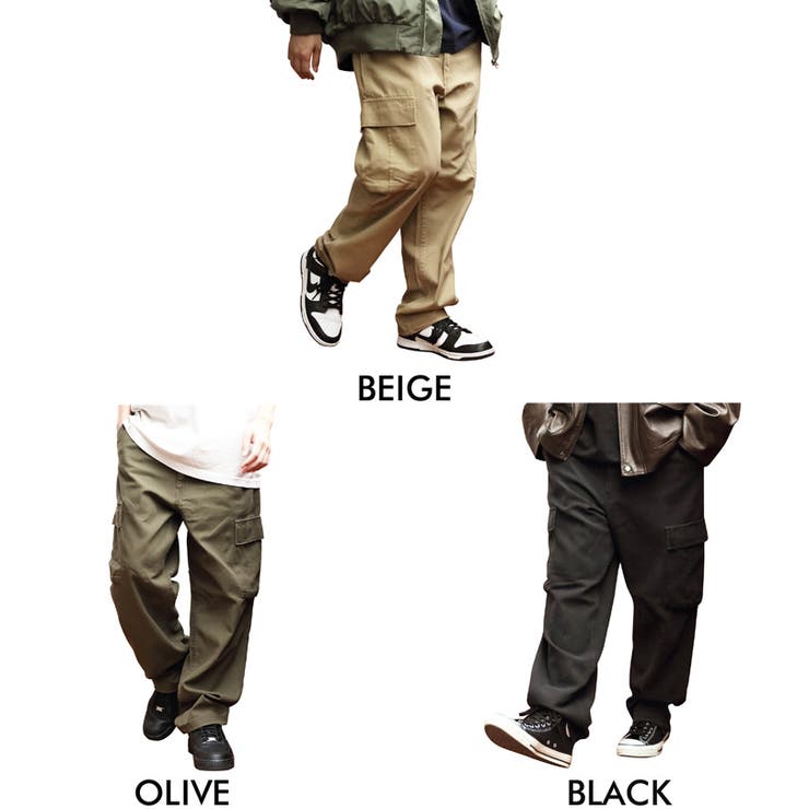 ツイルカーゴパンツ メンズ ワイドパンツ | 8（eight）  | 詳細画像5 