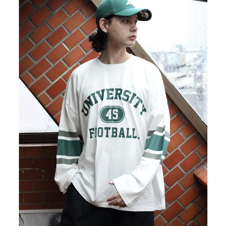 フットボールＴシャツ ロングTシャツ メンズ[品番：EH000005865]｜8（eight） （エイト）のメンズ ファッション通販｜SHOPLIST（ショップリスト）