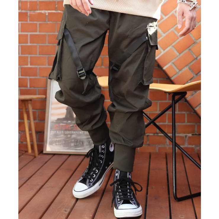 送料無料 ギフト ジョガカーゴパンツ カーゴパンツ[品番：EH000005951]｜8 メンズ パンツ